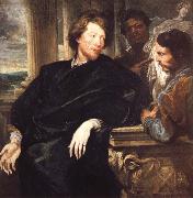 Anthony Van Dyck Portrait of GeorgeGage with Two Attendants oil
